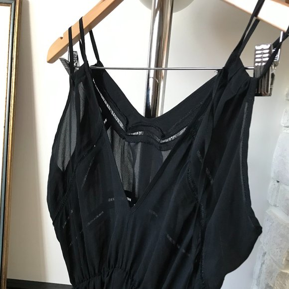 Black Maxi Beach Dress - Picture 6 of 7